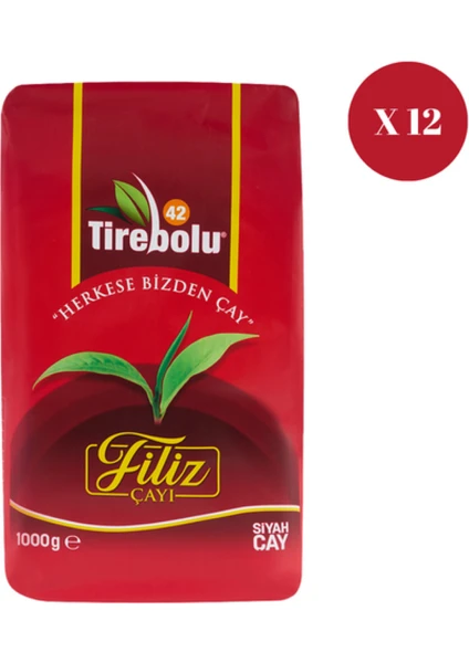 Tirebolu 42 1000 gr Filiz Çay X12