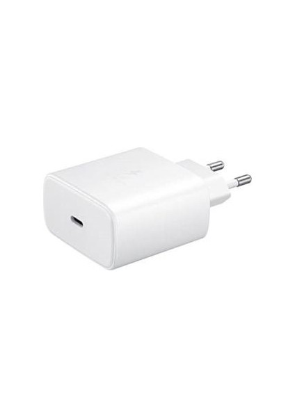 Samsung TA845 Fast Charging 45W Type-C Çıkışlı Şarj Adaptörü Beyaz