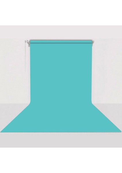 Sabit Tavan Duvar Kağıt Sonsuz Stüdyo Fon Perde Baby Blue 2.70 x 11 mt