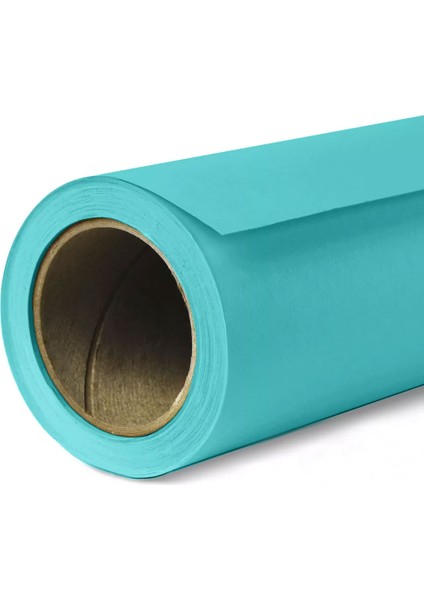 Sabit Tavan Duvar Kağıt Sonsuz Stüdyo Fon Perde Baby Blue 2.70 x 11 mt