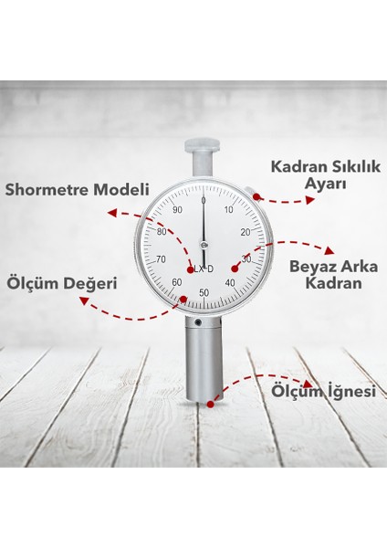 Lxd Sertlik Ölçüm Cihazı Shore D | M01D