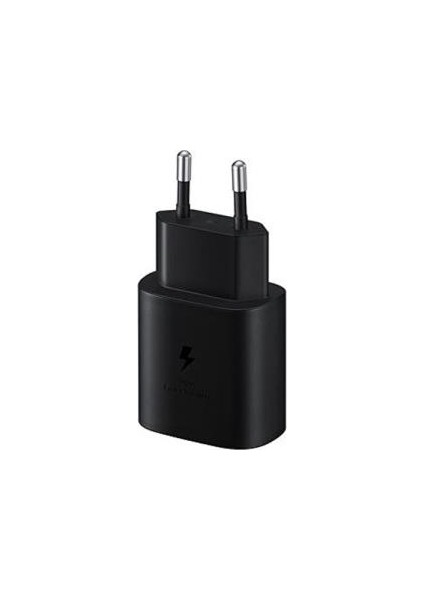 Samsung Galaxy A73 Type-C Fast Şarj Adaptörü 25W Siyah