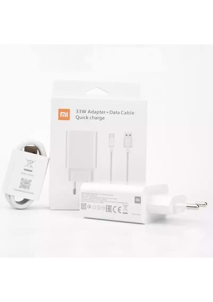 Xiaomi 33W Hızlı Şarj ve Kablosu