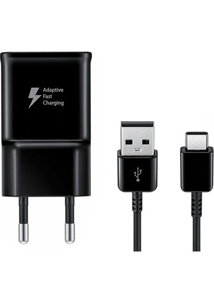 Samsung TA20 Adaptec Fast Charge. Hızlı Seyahat Şarjı Type-C Siyah - EP-TA20EBECGTR