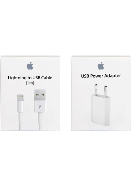 Tm Apple Lightning Şarj ve Başlık Set Lisanslı 1 mt