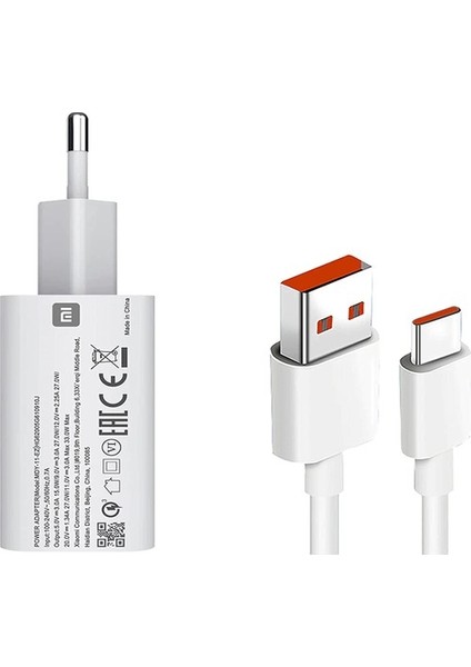 Mi Xioami Redmi 33W Turbo Hızlı 5 Amper Orjinal Şarj Aleti