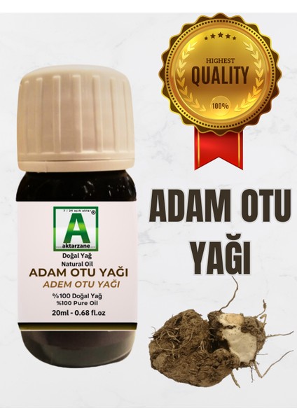 Ademotu Yağı Adem Otu Yağı 20ML