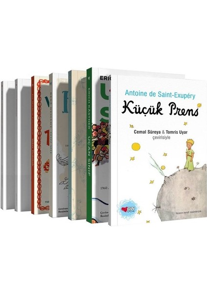 Şeker Portakalı - Beyaz Yele - Küçük Prens - 7 Kitap Takım