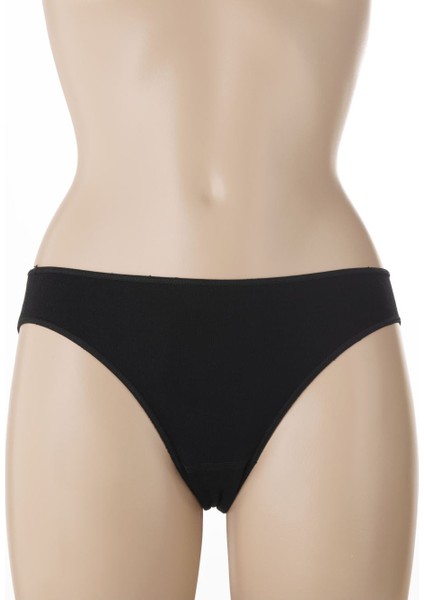 Yıldız 6'lı Kadın Bambu Süper Iz Yapmaz Bikini Külot Q3961