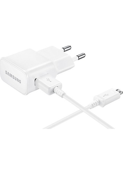 Samsung Orjinal Micro USB Ev Şarj Aleti - Beyaz EP-TA12EWEUGWW(OUT)