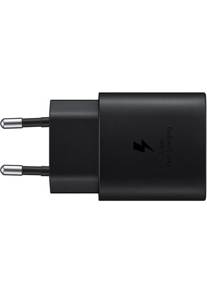 Samsung Type-C 25W Siyah Hızlı Şarj Aleti - EP-TA800XBEGWW