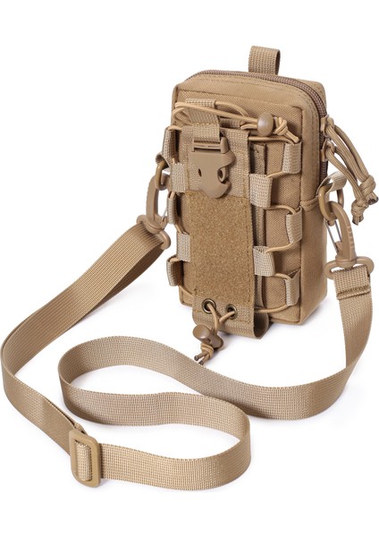 Kamp Açık Su Şişesi Cep Telefonu Çantası, Çok Fonksiyonlu Molle Çanta, Açık Taktik Cep Telefonu Çantası, Messenger Çanta, Bel Çantası (Yurt Dışından)