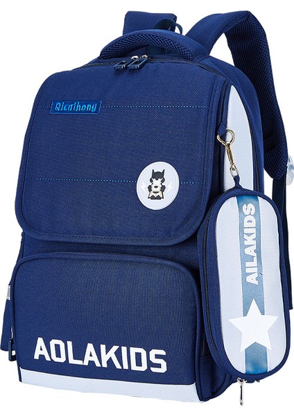 Nefes Alan Okul Çantası-Kız ve Erkek Çocuklar Için Sırt Çantası-Omurgayı Korumak (Yurt Dışından)