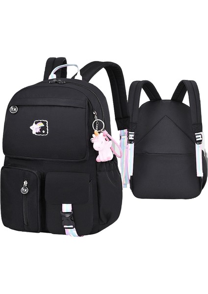 Ilkokul Okul Çantası-Kız Sırt Çantası-Aşınmaya Dayanıklı, Hafif, Omurgayı Korur (Yurt Dışından)