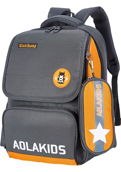 Nefes Alan Okul Çantası-Kız ve Erkek Çocuklar Için Sırt Çantası-Omurgayı Korumak (Yurt Dışından)