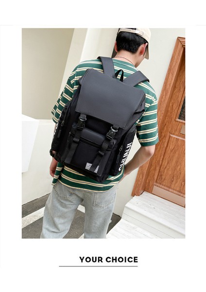 Aşınmaya Dayanıklı ve Su Geçirmez Sırt Çantası-Büyük Kapasiteli Seyahat Bilgisayarı Sırt Çantası-Açık Okul Çantası-Seyahat Çantası (Yurt Dışından) fiyatları