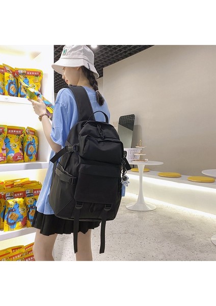 Aşınmaya Dayanıklı Su Geçirmez Iki Omuz Seyahat Sırt Çantası-Erkek Büyük Kapasiteli Çok Katlı Açık Sırt Çantası-Moda Rahat Kız Okul Çantası (Yurt Dışından) modelleri