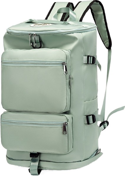 Islak ve Kuru Ayırma Çantası-Büyük Kapasiteli Oxford Kumaş Sırt Çantası-Çok Fonksiyonlu Açık Seyahat Spor Çantası (Yurt Dışından)