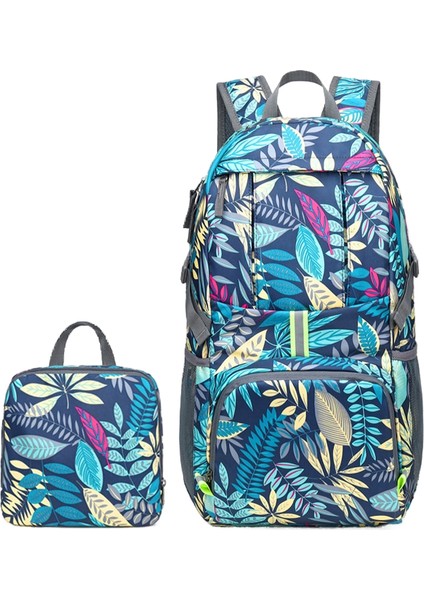 Ultra Hafif Taşınabilir Açık Sırt Çantası-Gündelik Seyahat Spor Çantası-Katlanır Saklama Sırt Çantası-Su Geçirmez Naylon Dağcılık Çantası (Yurt Dışından)