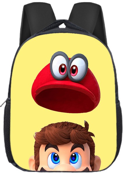 Çanta Süper Marie Mario Çocuk Okul Çantası Çocuk Okul Çantası Karikatür Anime Sırt Çantası Anaokulu Öğrencilerinin Okul Çantası (Yurt Dışından)