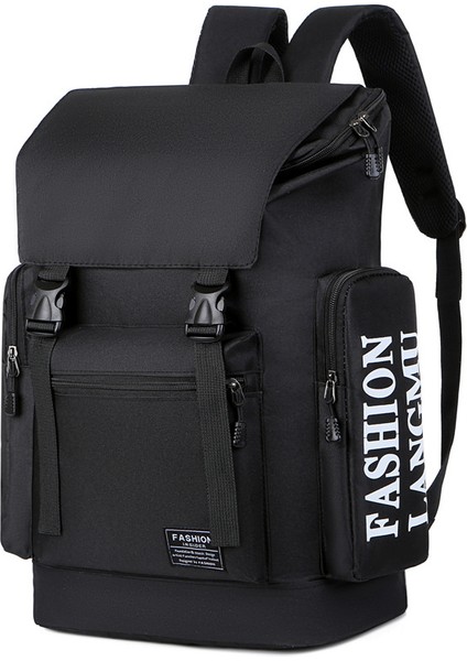 Su Geçirmez ve Aşınmaya Dayanıklı Büyük Kapasiteli Omuz Çantası-Eğlence Seyahat Bilgisayar Kitabı-Öğrenci Okul Çantası (Yurt Dışından)