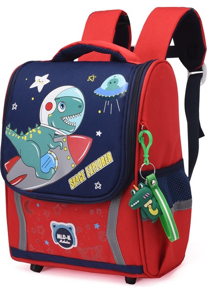 Aşınmaya Dayanıklı Anaokulu Okul Çantası-Çizgi Film Sevimli Çocuk Omuz Çantası-Omurga Öğrenci Okul Çantası (Yurt Dışından)