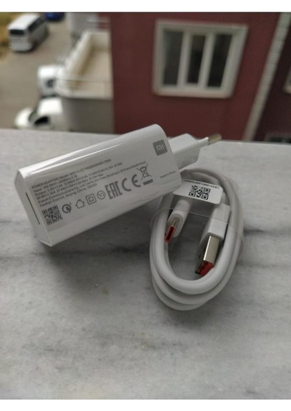 Xiaomi Orjinal 33 Watt Hızlı Şarj Aleti Başlık+Kablo Set Xiaomi 33W Mdy 11 Ez Note 8 ve Sonrası