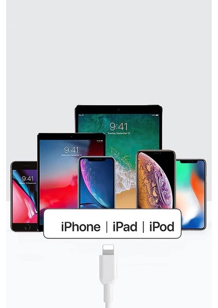 Iphone 7 8 Plus x 11 12 Pro Uyumlu Type-C Lightning 18W Şarj Aleti Usb-C Hızlı Şarz Cihazı