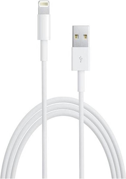 Beyaz Iphone Orjinal Şarj Aleti Cihazı Adaptör + USB Kablo 5 5s 6 6s 7 8 Plus x Uyumlu modelleri