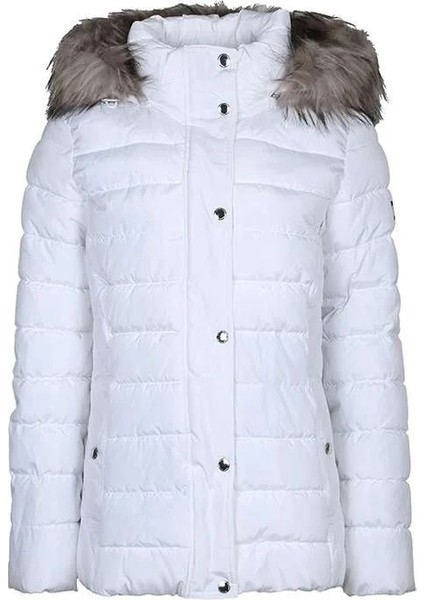 Tommy Hilfiger Kadın Mont Tw2Mp104-Wht