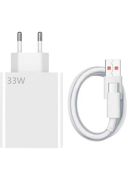 Xiaomi Uyumlu 33 Watt Hızlı %100 Mi Şarj Aleti Xiaomi 33W Şarj MI33W