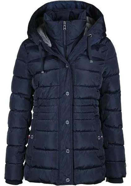 Tommy Hilfiger Kadın Mont Tw2Mp121-Navy