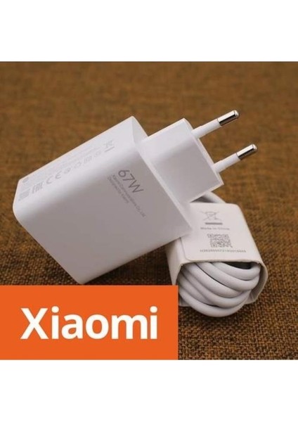 Day Xiaomi Mi 9 Lite 67 Watt Orjinal Turbo Şarj Cihazı Redmi Mi 6A Type-C Data Kablo + Myd-12-Eh