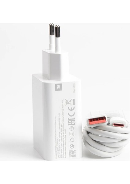 Lionmycase Xiaomi Redmi Note 10S Orjinal Turbo Hızlı Şarj Cihazı Şarj Aleti Type-C 33W