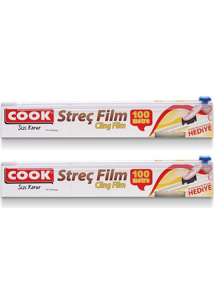 Streç Film 30 cm x 100 M + Kayar Bıçak 2'li