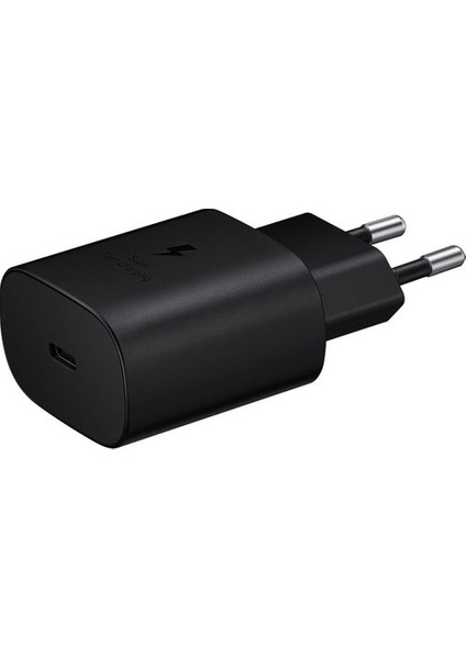 Agm Elektronik Samsung EP-TA800 25W 2.77A Type - C Çıkışlı Hızlı Şarj Aleti Siyah
