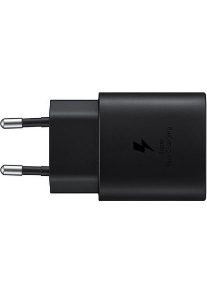 Agm Elektronik Samsung EP-TA800 25W 2.77A Type - C Çıkışlı Hızlı Şarj Aleti Siyah