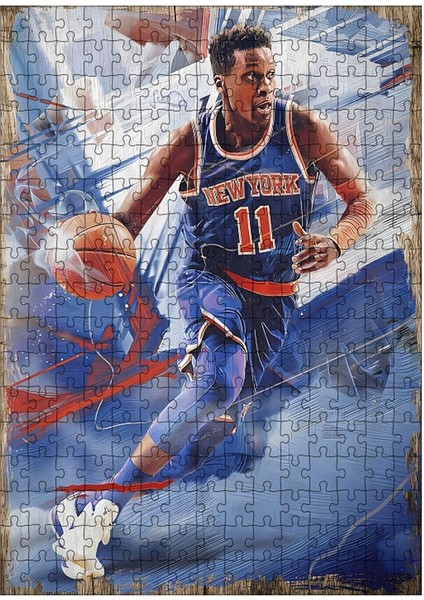 Ahşap Mdf Puzzle Yapboz New York Knicks Nba 255 Parça 35*50 cm