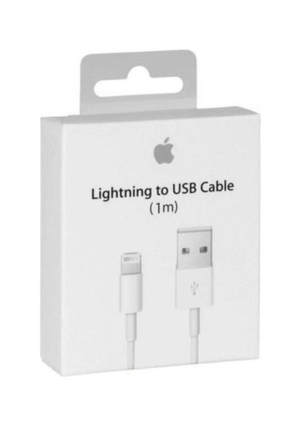 Orjinal Apple Iphone Lightning 1 Metre USB Şarj Kablosu 5 6 7 8 x 7,8 Plus Xr