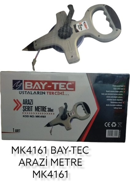 Bay-Tec MK4161 Arazi Şerit Metre 30MT