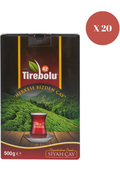 Tirebolu 42 Kutu Çay 500 gr x 20