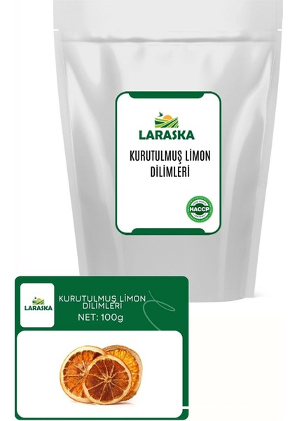 Kurutulmuş Deluxe Limon Dilimi 100G
