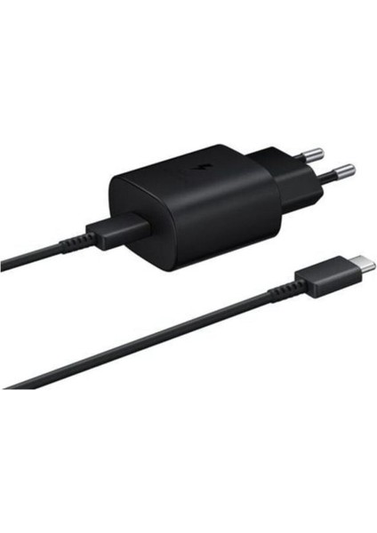 Samsung TA80 Type-C 25W Siyah Hızlı Şarj Aleti