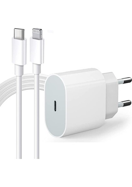 Sprange Iphone Tüm Serilerle Uyumlu 20W Hızlı Şarj Aleti Kablo Adaptör Set Iphone 11 / 12 / 13 / Pro / Pro Max modelleri