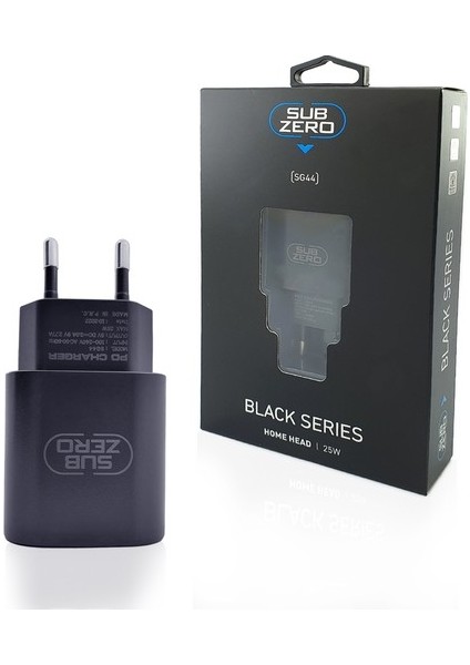 Subzero 25W Şarj Aleti Type-C 25W Pd Hızlı Şarj Adaptör fırsatları
