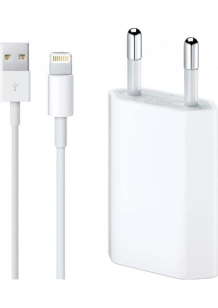 Iphone Uyumlu Şarj USB Data Kablosu ve Adaptör Seti 6 6s 6 Plus 7 7 Plus 8 8 Plus x Xs Max