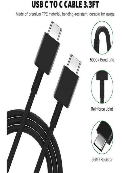Samsung Galaxy NOTE10 5g Fast Type - C Ithalatçı Garantili Şarj + Kablo indirimleri