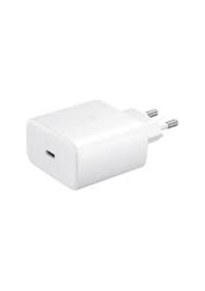 Samsung Uyumlu Süper Hızlı 45W Usb-C Adaptör Logolu 45WBEYAZ11111