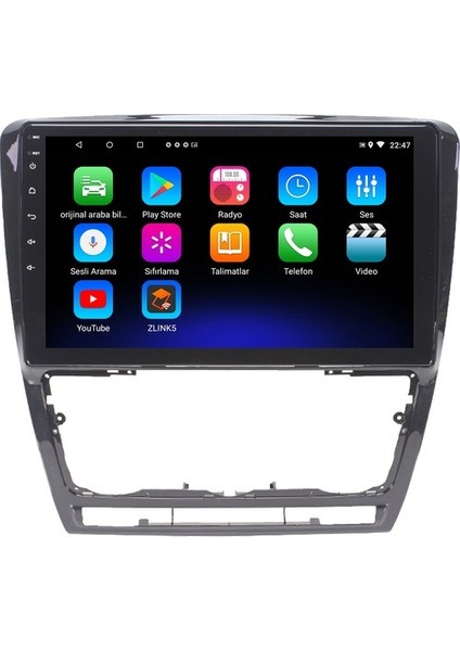 Skoda Yeti Android 2gb Ram 32GB Rom Carplay Navigasyon Multimedya