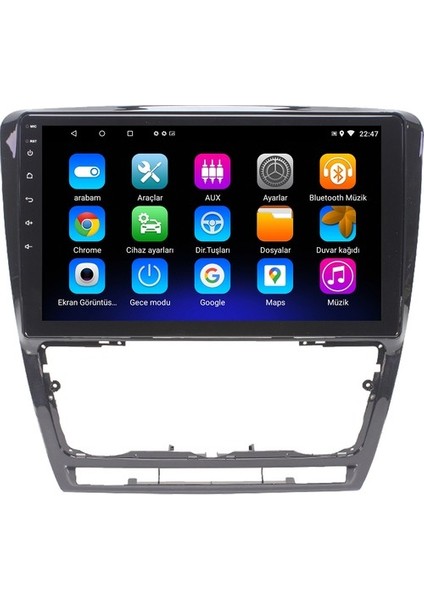 Skoda Yeti Android 2gb Ram 32GB Rom Carplay Navigasyon Multimedya